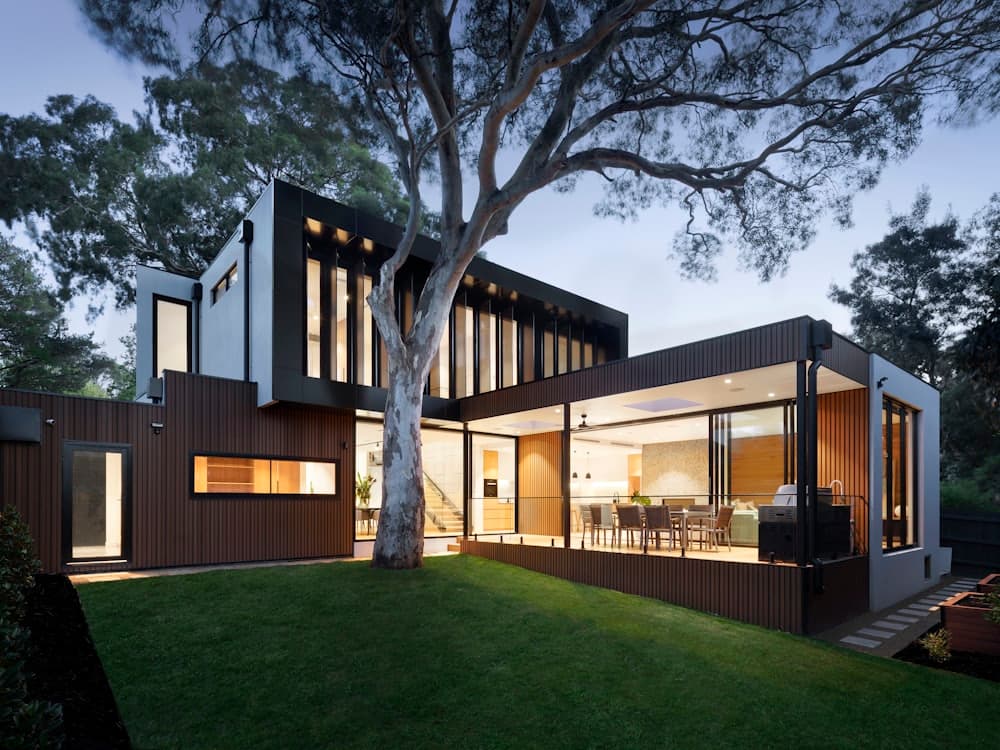 Modern family house